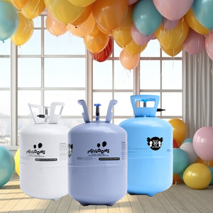 Bundle of 3 Classic Helium Tank kit with 90 balloons