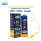Airloons Portable Helium Balloon Kit – Inflates Up to 30 Balloons | Lightweight Helium Tank | Easy Fill Nozzle | For Small Home Parties